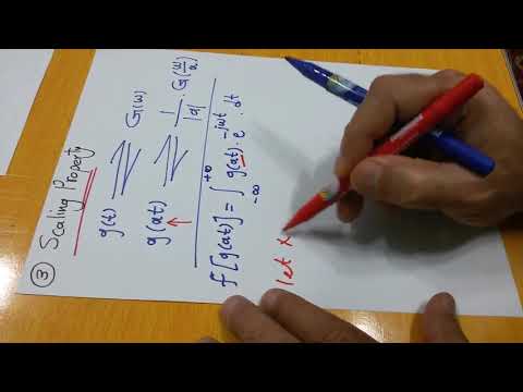 Communication systems 37: Properties of Fourier transforms خصائص تحويل فوريير