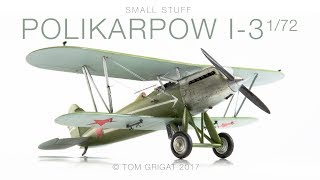 Famous Polikarpov I-3, 1:72, Stopmotion, Small stuff Profile