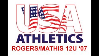 USA Athletics 12U - Mathis vs Explosion 12U - Espin 11-16-19