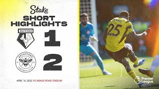 Watford 1-2 Brentford | Premier League Highlights