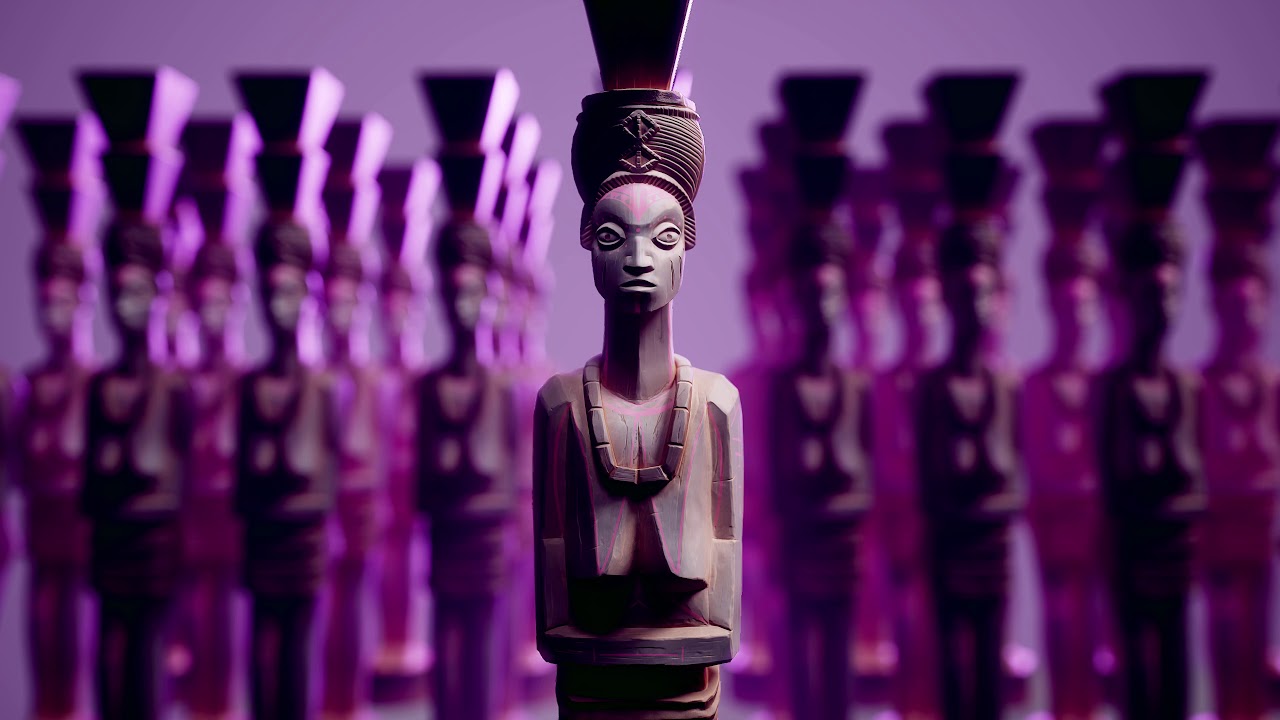 Yoruba Pillar Djembe House YouTube