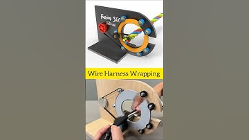 Wire Harness Wrapping!! | Mechanical Mechanism| #chairidesign #technology #engineering #3danimation