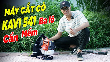 Máy Cắt Cỏ KAVI 541 Lên Balo Cần Mềm Phù Hợp Địa Hình Dốc Đứng