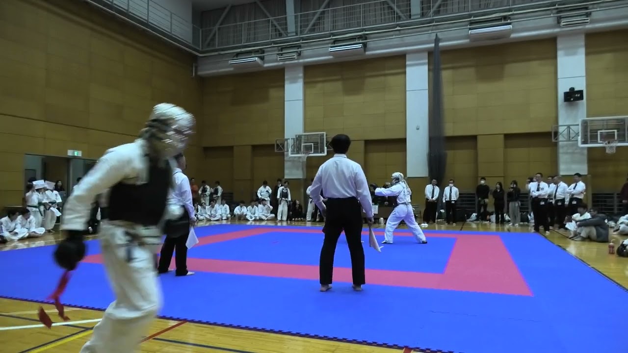 令和7年 日本拳法連盟 鏡開き式 高段の部（三段以上）　2025（令和7）年1月12日（日）_国士舘高等学校　体育武道館3F（アリーナ）