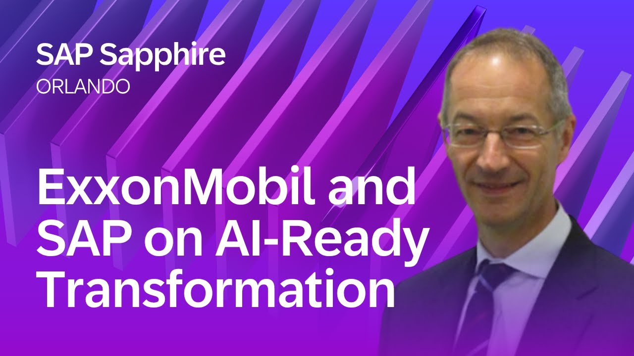 ExxonMobil and SAP on AI-Ready Transformation | SAP Sapphire Orlando 2026