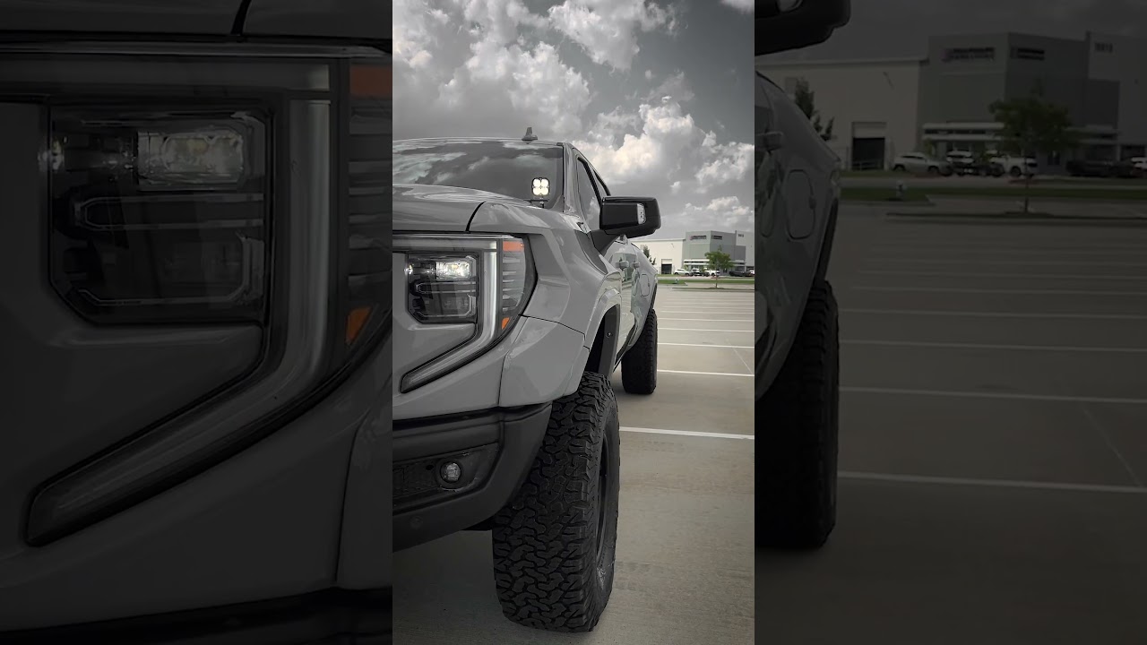 Listen to our Supercharged Wide-body Sierra AT4X JACKAL 🔊 