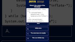 Java MCQs 307