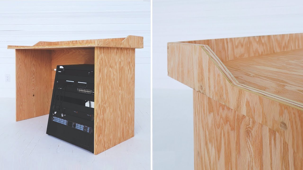 Building a Solid Plywood Desk | DIY Building a Solid Plywood Desk | DIY