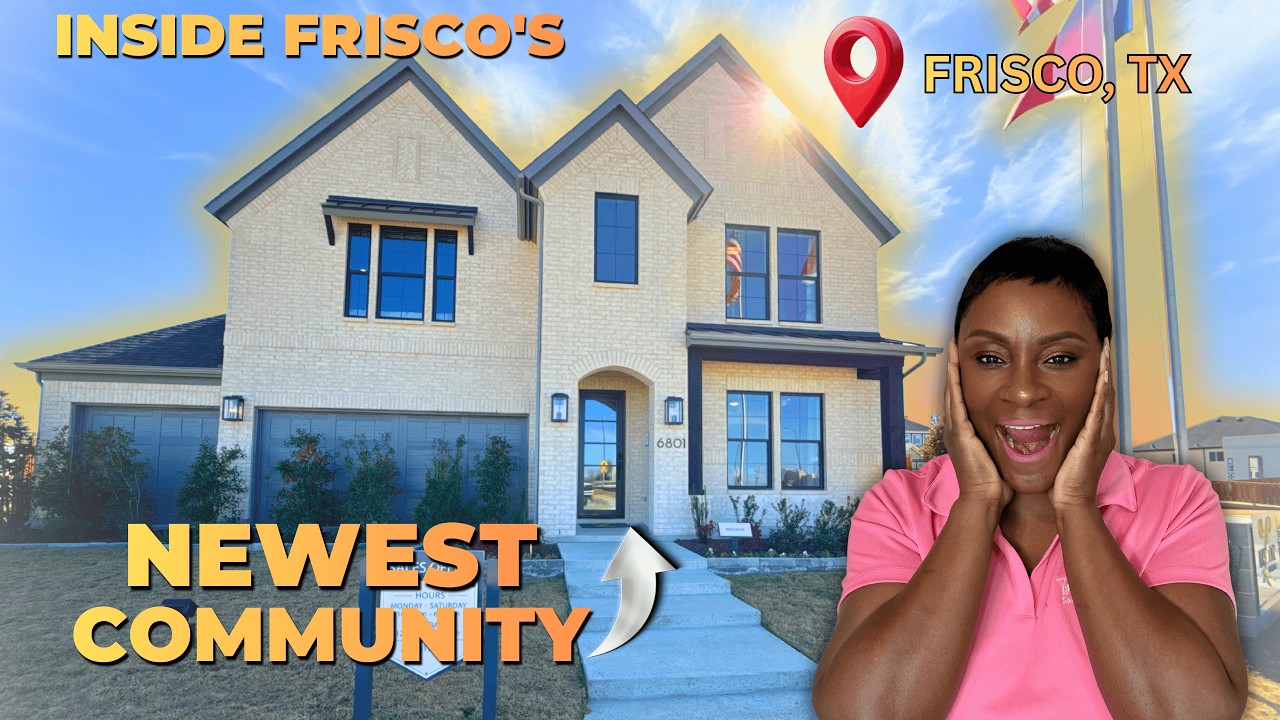 ULTRA LUXURY HOUSE TOUR IN FRISCO TEXAS FIELDS EAST VILLAGE | NEW HOME TOUR!