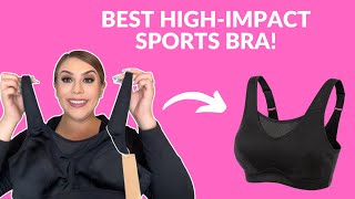 Wingslove High Impact Sports Bra Review | Best Wire-Free Sports Bra for Maximum Support!