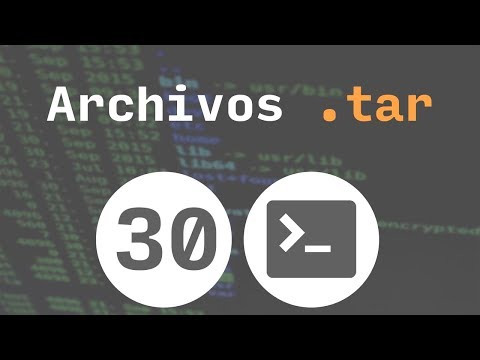 Video: Cómo Crear Un Archivo Tar
