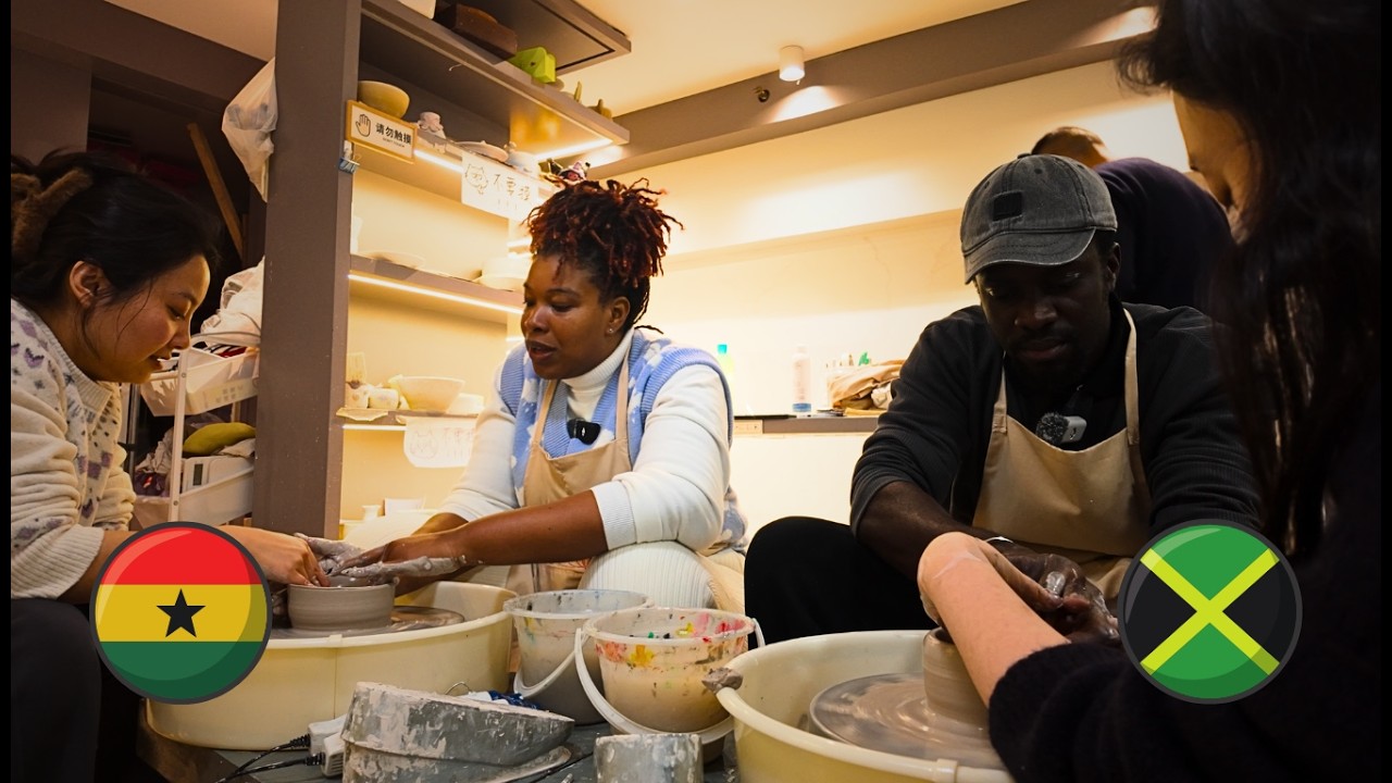Trying Pottery & Bowling Saved Our NYE Disaster 🏺🎳 || Ghanaian Jamaican Couple