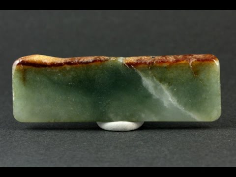 ミャンマー産 翡翠 (ジェダイト) 原石 磨き 48g / Myanmar Jadeite