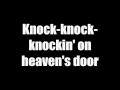 Knocking on heavens door zenith zephyr acoustic cover