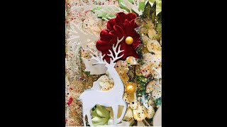 Mixed Media Tag - ShokART Vintage Christmas Pad