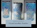 Crystal Snowflake Tumbler