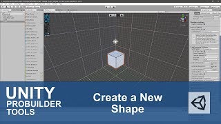 Unity: Creating a new Shape using Probuilder