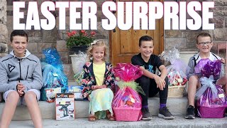 SURPRISE EASTER BASKET SCAVENGER HUNT | EASTER EGG HUNT WITH SECRET CLUES REVEALS HIDDEN TREASURES 2020 Easter Egg Hunt
