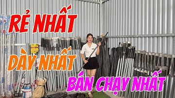 Video thanh lý xả hàng các mẫu xà beng , dầm đánh cây , quốc .. chuẩn sịn thép nhíp giá rẻ 