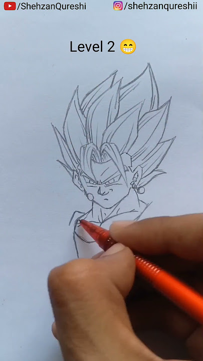 Vegeta, Desenho por Benjamin Lavoyer