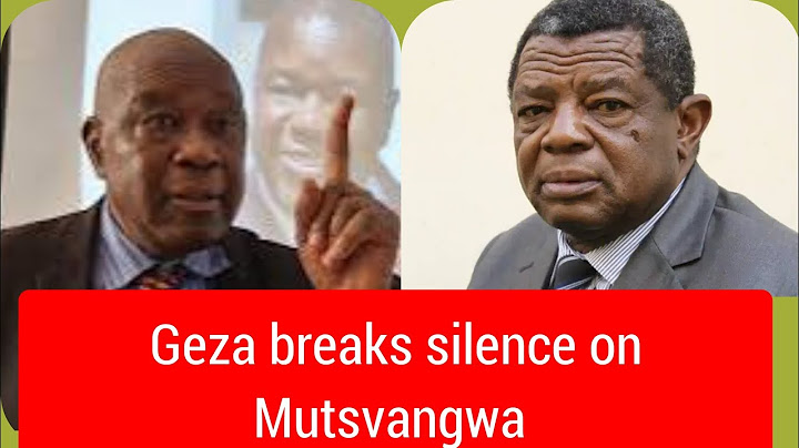 War veteran Blessed Geza drops Bombshell on Chris Mutsvangwa
