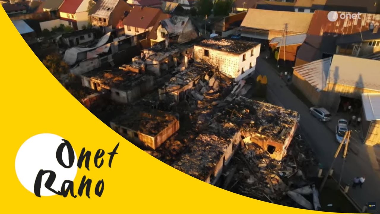 Pożar w Nowej Białej. Ogień uszkodził 25 budynków mieszkalnych, w których mieszkało 27 rodzin