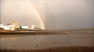 3 rainbows: think it's called a reflection rainbow