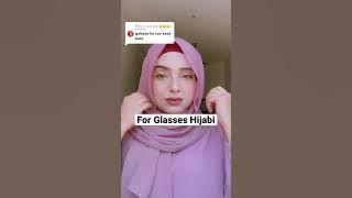 Glasses Hijab style #shorts #youtubeshorts