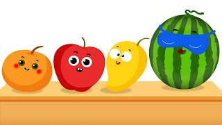 Ten Little Fruits + Many More Nursery Rhymes \& Kids Songs by @kidscamp