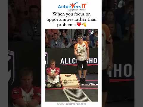 Focus on Opportunities, Not Problems  Powerful Success Motivation  AchieversIT