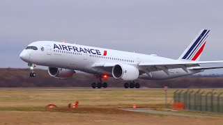 AWESOME HEAVY TAKEOFF & LANDINGS at CDG | Paris Charles de Gaulle Airport Plane Spotting