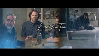Famous sam and dean | love you too. [14x13] Wealth