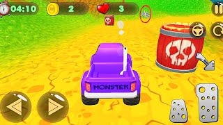 Dirt Track Monster Truck Driving Legends / 4x4 Offroad Car Driver / Android GamePlay #2 screenshot 2