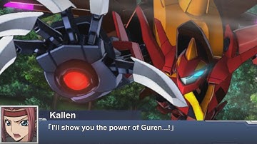 [ENG]Super Robot Wars DD - Guren Mk-II Flight Attacks