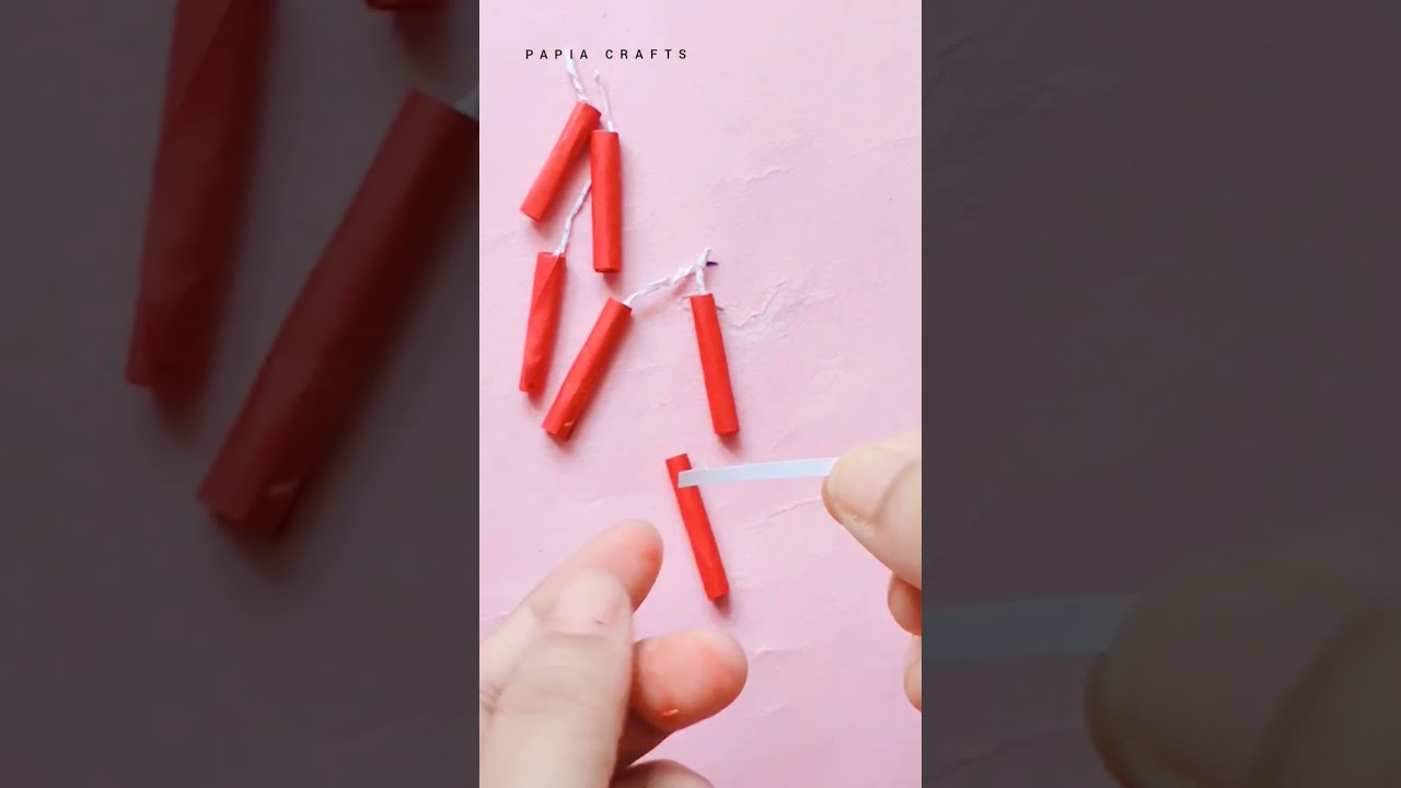 diwali fire crackers craft 
