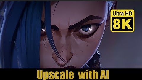 Arcane | Official Trailer  8K (Remastered with Neural Network AI)