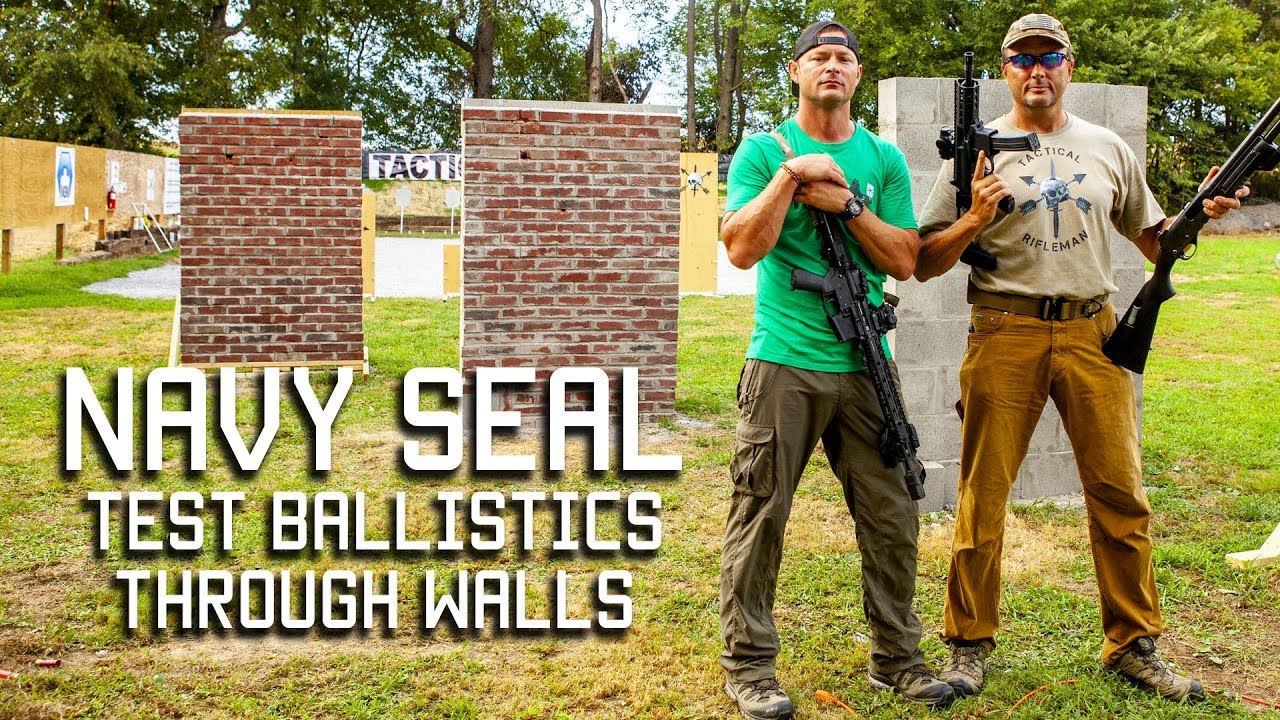 Navy Seal Test Ballistics Through Walls | Tactical Rifleman