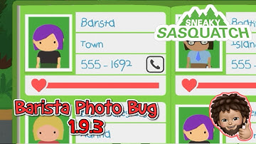 Sneaky Sasquatch - 1.9.3 update - Barista Photo bug
