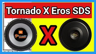 Jbl Tornado 2200 Vs Eros Sds 800 Treta De Som Automotivo Racha De Som Projetos Grátis