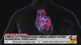 4 minute city program saves cardiac arrest patient