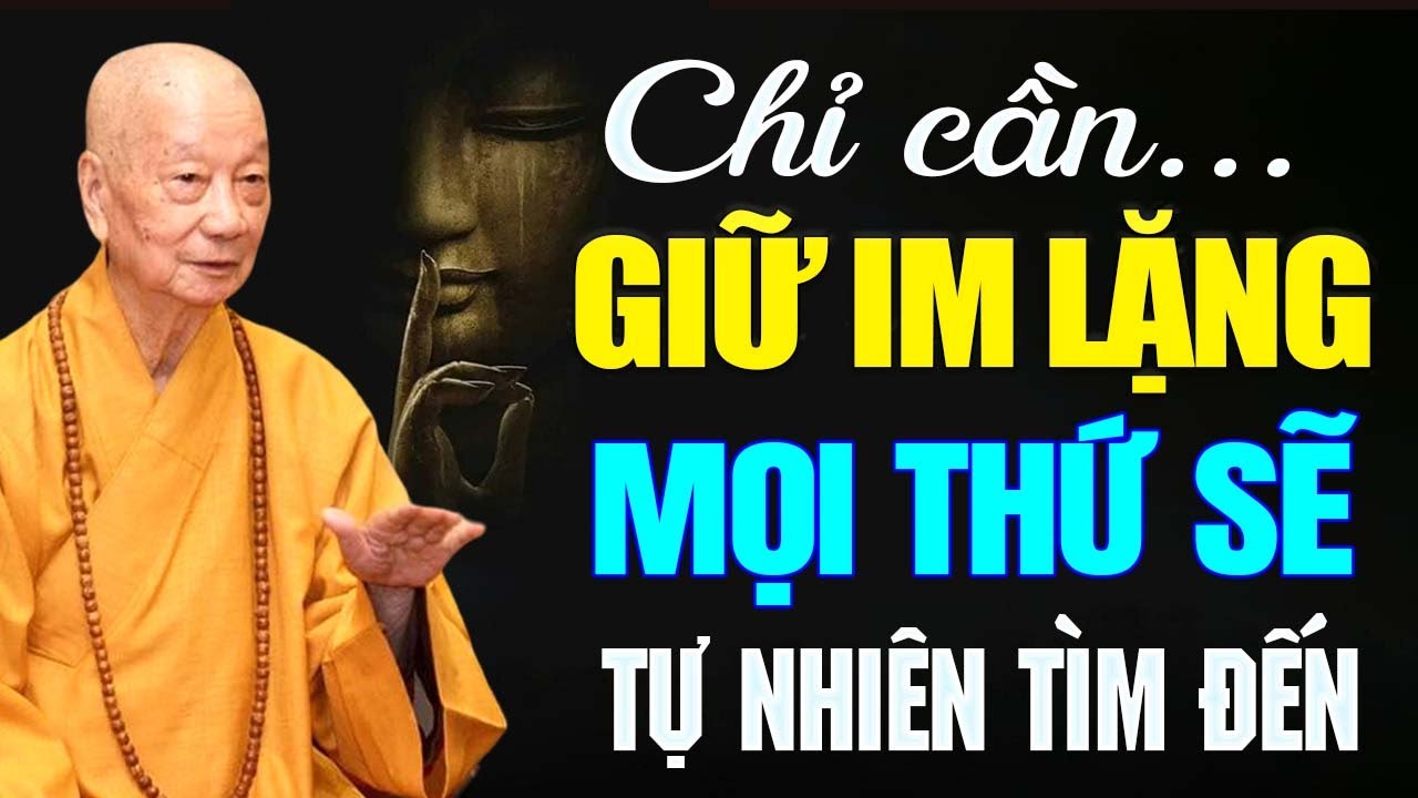 Người Khôn Luôn Sống LẠNH LÙNG Và IM LẶNG ĐÚNG LÚC (Rất Hay) | HT. Thích Trí Quảng.