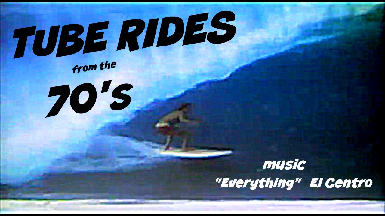 70's Pro Surfers tube rides in Hawaii