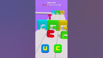 Blob Shifter 3D Level 2513 | Cubic Gaming #shorts #youtubeshorts #gaming