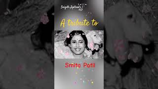 Janam Janam Ka Saath Hai Smita Patil A Tribute To The Great Actress 