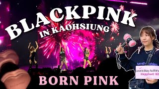 [4K]BLACKPINK WORLD TOUR IN KAOHSIUNG搖滾區視野！紀錄看演唱會的一天🎀🖤 Day2+SOUND CHECK EVENT