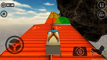 Impossible Wheel Race On Mega Ramp - Campaign Mode - Gameplay Walkthrough Level 1-7 ( iOS, Android )
