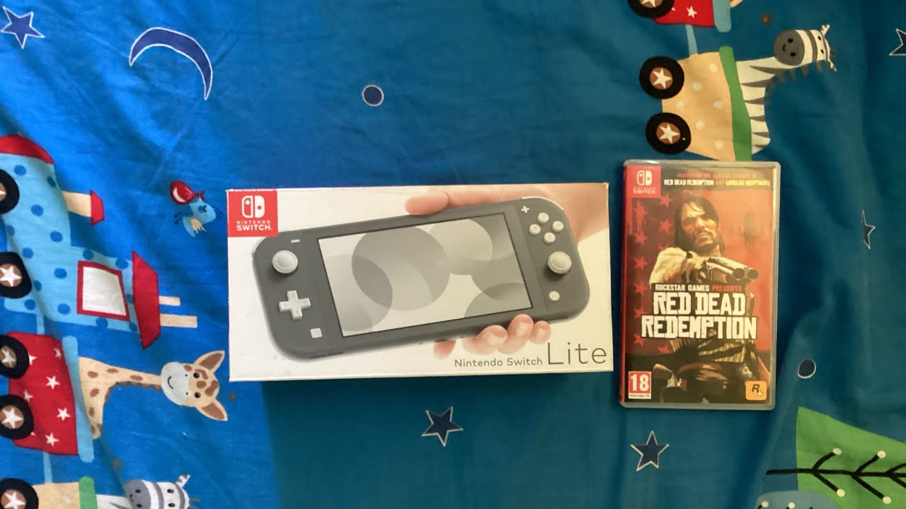 Nintendo switch lite unboxing - YouTube