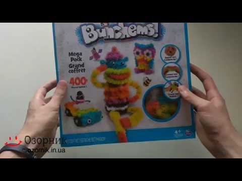 Обзор конструктора Bunchems Mega Pack 400+