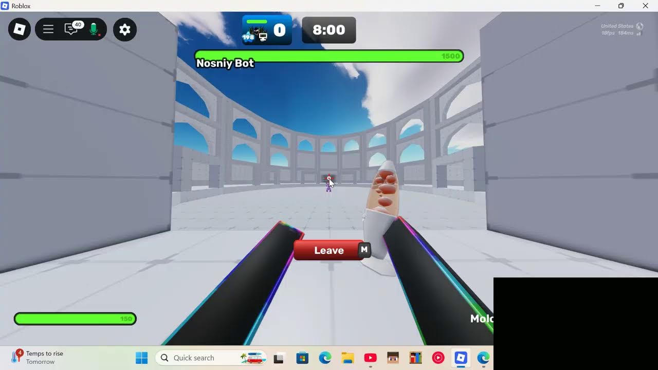i will show u how to beat the nosny bot boss in rivals and how to get ...