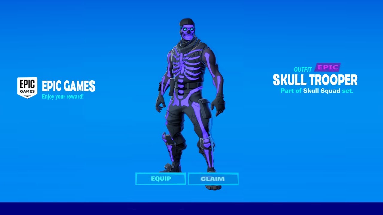 How To Get Purple Skull Trooper Skin NOW FREE In Fortnite! (Unlock